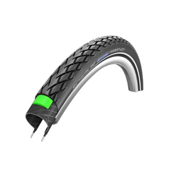 Schwalbe Marathon Clincher Band - 28x1 1/2 Inch - GreenGuard - Reflecterende Strepen - Zwart 1 Schwalbe Marathon Clincher Band - 28x1 1/2 Inch - GreenGuard - Reflecterende Strepen - Zwart