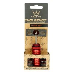 Peaty's Holeshot Tubeless Plugger Kit - Rood