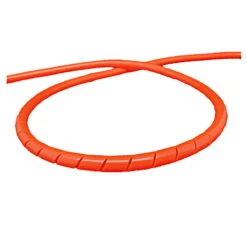 CAPGO Spiraalslang Voor Remleiding 2m - Neon Rood