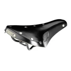 BROOKS B17 S Standaard - Zwart -Fiets Plein Winkel b17 s standard black 161034