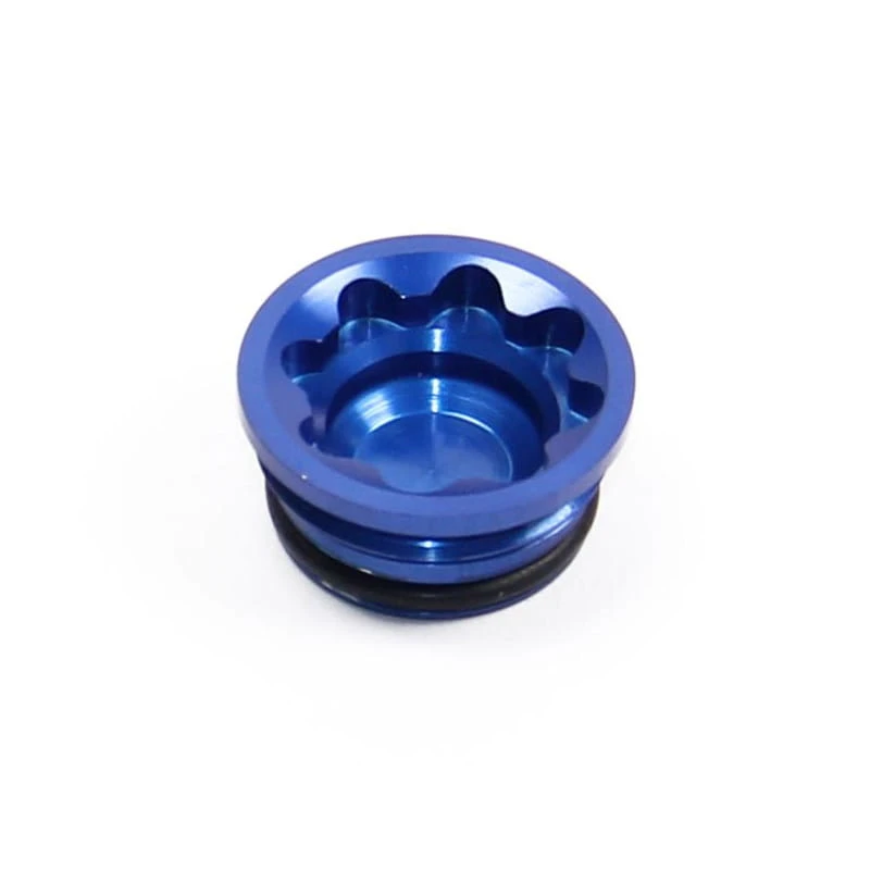 HOPE Boring Deksel Voor V4 Remklauw Groot - Blauw 1 HOPE Boring Deksel Voor V4 Remklauw Groot - Blauw