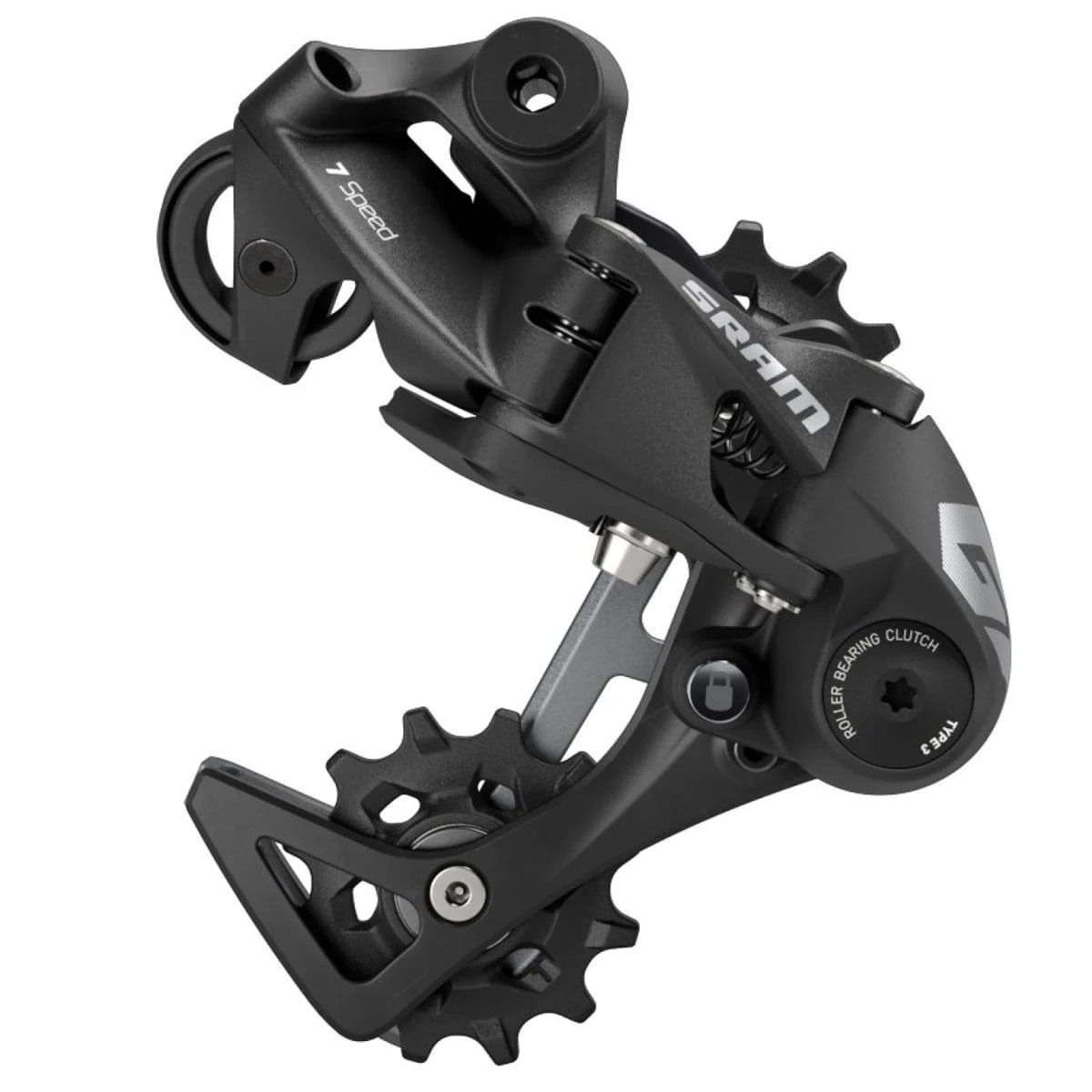 SRAM GX DH Type 3.0 7-versnellingen Achterderailleur - Zwart 1 SRAM GX DH Type 3.0 7-versnellingen Achterderailleur - Zwart