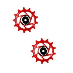HOPE Jockey Wheels Katrollen - 13 Tanden - Rood