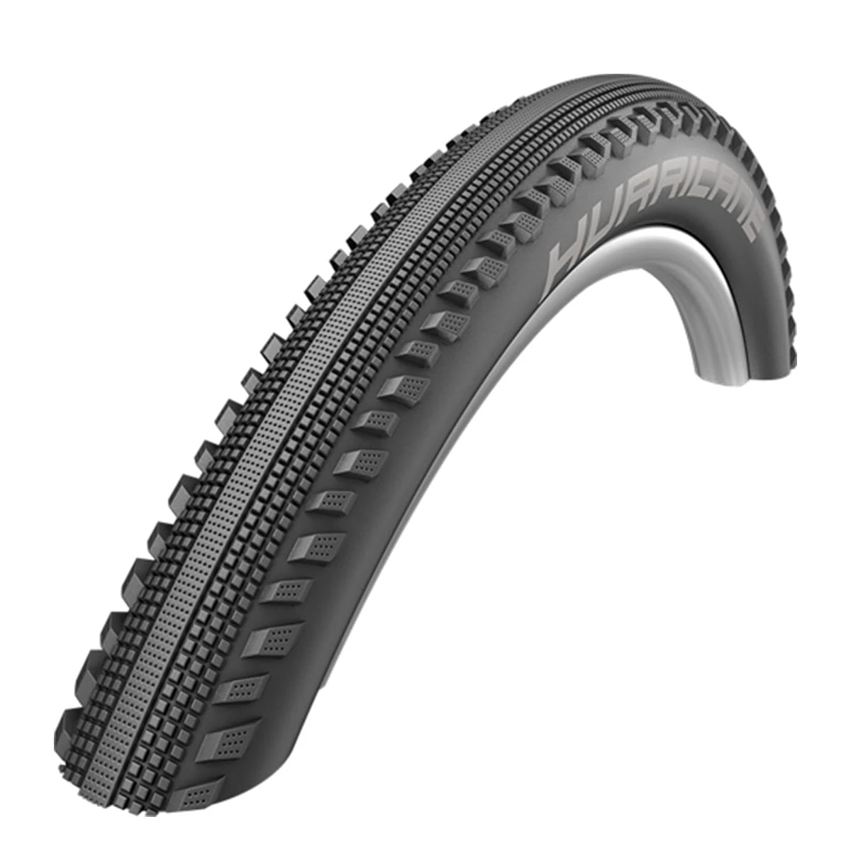 Schwalbe Hurricane 28x1.60 Inch - Zwart/Reflex 1 Schwalbe Hurricane 28x1.60 Inch - Zwart/Reflex