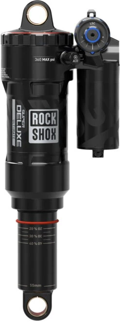 Rock-shox Super Deluxe Ultimate Debon Air+ RC2T, 210x55 Mm Standaard/Standaard - Zwart -Fiets Plein Winkel rockshox super deluxe ultimate rc2t 6tAlo5AtfEgsmM