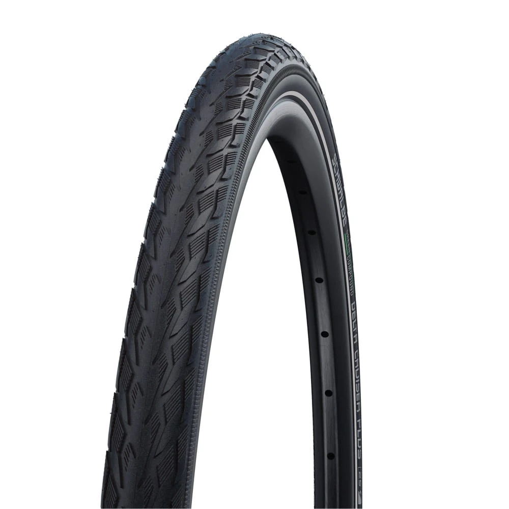 Schwalbe Delta Cruiser Plus Clincher Band - 28x2.00 Inch - SBC - Reflecterende Strepen - Zwart 1 Schwalbe Delta Cruiser Plus Clincher Band - 28x2.00 Inch - SBC - Reflecterende Strepen - Zwart